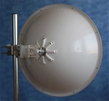 JIROUS • JRC-32 DuplEX Precision • Parabolická směrová anténa 32dBi s 2x N konektorem