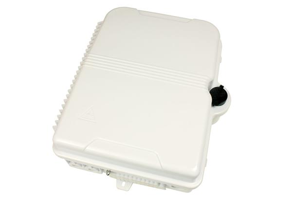 WiFiHW • FOBOXFTTH24 • Optický FTTH box, 24portový, plastový na stěnu