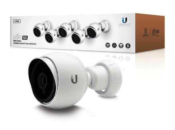 UBIQUITI • UVC-G3-5 • Outdoor/Indoor IP kamera UniFi G3 s 1080p HD záznamem (5pack)