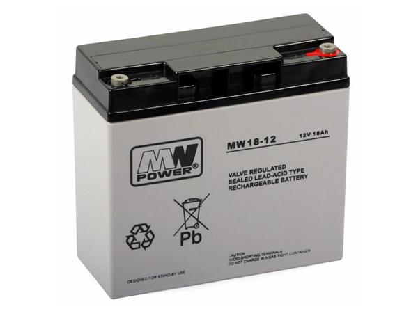 GLP • MW18-12 • Hermetizovaný Pb akumulátor 12V/18Ah