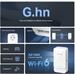 TP-LINK • PGW2440 KIT • Powerline ethernet G.hn adaptér (1428 Mbps), 1x GLan, Wifi AX1800