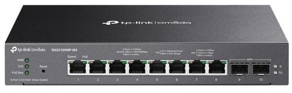 TP-LINK • SG2210XMP-M2 • Omada PoE+ switch
