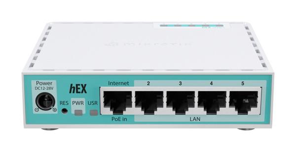 MIKROTIK • E50UG • Ethernet Router hEX refresh (revize 2024)